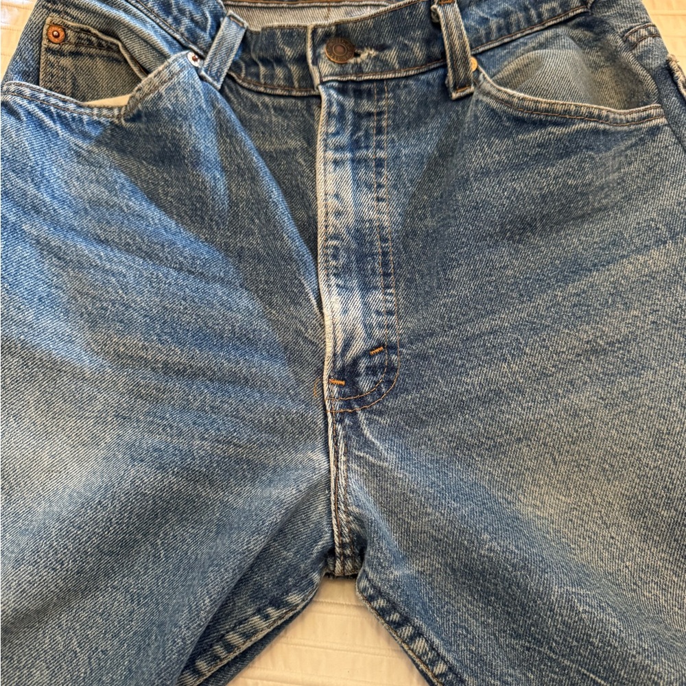 Vintage levi’s orange tab jeans (517). size 25-26 - Picture 4 of 6